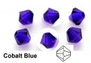 Preciosa, margele bicone, cobalt blue, 6mm - x20