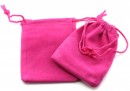 Saculet catifea, roz intens, 7x5cm - x5