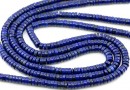 Margele Lapis lazuli, disc heishi, 4.8mm