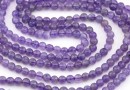 Margele Ametist, rotund, 3.9mm
