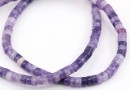 Margele Ametist, disc heishi, 4.5mm