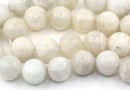Margele Piatra lunii naturala, rotund, 14mm