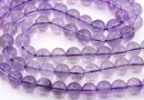 Margele Ametist, rotund, 8mm