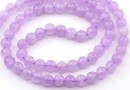 Margele Ametist lavanda, rotund, 5.5mm