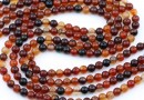 Margele Agate, rotund, 4mm