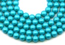 Perle Swarovski, Iridescent dak turquoise, 10mm - x20