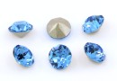 Swarovski, chaton ss29, ReCreated Ice Blue, 6mm - x4