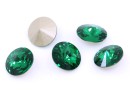 Swarovski, rivoli, Majestic Green, 8mm - x2