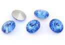 Swarovski, rivoli, ReCreated Ice Blue, 8mm - x2