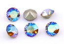 Swarovski, chaton ss34, Lt Colorado Topaz Shimmer, 7mm - x2