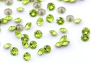 Swarovski, chaton pp18, Citrus Green, 2.5mm - x20